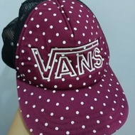 topi vans preloved