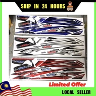 Honda Wave125X Body Stripe Sticker COVER SET WAVE 125 X WAVE 125X WAVE125 X ULTIMO STRIKE STIKER STICKER COVERSET 1 logo