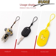 IJUNE DIY Handmade Accessories, Nylon Rope Plastic 8-shaped Elastic Rope,  Access Card Hanging Rope