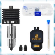 [G V W E] For  Lab P2S High  Hotend Kits 0.4mm, Replaceable Nozzle Extruder Hot End,W/2PCS 0.4mm Har
