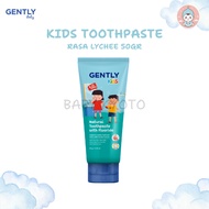 BK Gently Kids natural Toothpaste Lychee 50g Fluoride Children's Toothpaste 1000ppm Lychee Flavored 