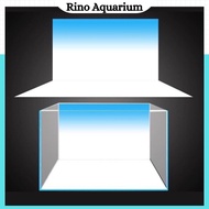 Tranh Decal Dán Bể Cá Bể Thủy Sinh Màu Bầu Trời Phong Cách Open Sky ADA | Decal Blue Sky Dán Bể Cá N