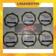 LIMAHBOY 6PCS 1 SET SYM185/VF3I VF3I VF31 VF3 Clutch Plate/Clutch Disc Set CLUTCH LINING