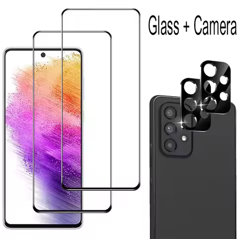 For Samsung A54 A17 A16 A15 A36 A56 A55 A37 A57 Glass Samsung Galaxy A52 A34 A53 5G Glass Protector 