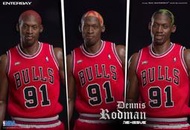 轉蛋玩具館 預約 第四季 ENTERBAY: NBA 公牛隊 丹尼斯·羅德曼Dennis Rodman  三頭雕 限量