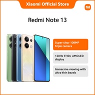 Xiaomi Redmi Note 13 Smartphone | 6+128GB/8+256GB, 108MP triple camera, 120Hz AMOLED display, 5000mAh battery