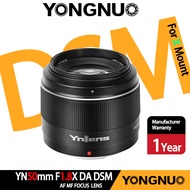 YONGNUO Ynlens YN50mm F1.8X DA DSM Standard Prime Lens APS-C Frame for Fujifilm X Mount Mirrorless C