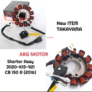 SPUL SPOL STATOR ASSY CB150R CB 150R LED TAKAYAMA