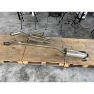 HONDA INTEGRA DC5 (ORIGINAL) 5 ZIGEN PRO RACER ZZ MUFFLER SET