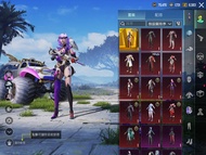 PUBG帳號金裝 全套極樂愚者 可刀 急出