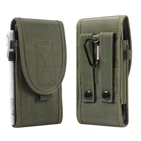 Military Tactical Army Phone Belt Clip Case Waist Bag For Xiaomi 14T 13T 12T,Redmi Note 14 13 12 11 