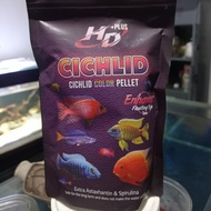 Pellet HD + Enhancer Cichlid Pelet HD Plus Pakan Ikan Hias 150gr Warna