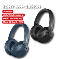 Sony WH-XB910N Wireless Bluetooth Noise Cancelling Headphones On-Ear Headphones Headset