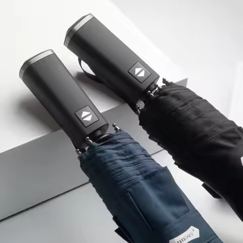 Parachase Large Automatic Umbrella Men Business Style Oversize Rain Umbrella Waterproof Big Size Gol