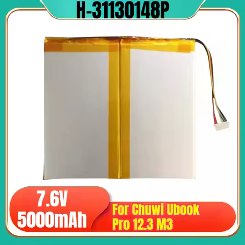 H-31130148P 7.6V 5000mAh Tablet Battery for Chuwi Ubook Pro 12.3 M3 CWI535 35130148P CWI509