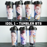 BTS TUMBLER (IDOL Version 1) KPOP BANGTAN ARMY BT21 Merchandise Unofficial BTS Drinking Bottle