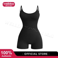 Wellday Waist Full Body Shapewear Women's Sleeveless Shapewear Butt Lifter Body Shaper Seamless
