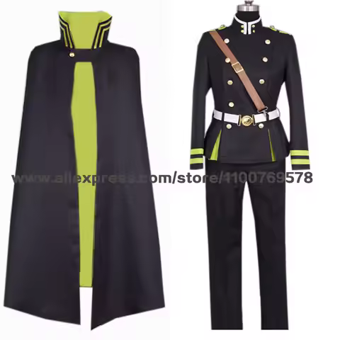 Cos Anime Man Women Cosplay Yuichiro Hyakuya Cosplay Costume Custom Made