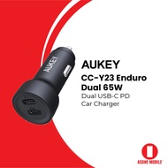 Aukey CC-Y23 Enduro Dual 65W Dual USB C Power Delivery Car Charger