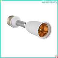 WU 180 Degree Bendable E26 E27 Light Bulb Socket Extender E27 to E27 Adjustable Socket Converter