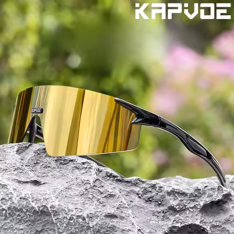 Kapvoe Cycling Sunglasses Fashion for Men Bike Glasses Cycle Women Sports Bicycle MTB Fishing Hiking