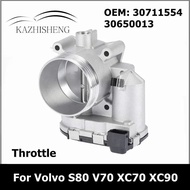 Car Throttle Body 30711554 for VOLVO S80 V70 XC70 XC90 Throttle Valve 30650013 Auto Parts