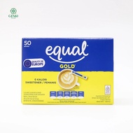 Equal Gold Zero Calorie Sweetener/ - 50 Sticks