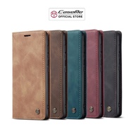Caseme Samsung A72 4G/5G Casing Flip Leather Wallet Premium Shockproof