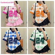 [180g high-quality fabric]NUMBER 24 DRY T-SHIRT STANDARD SUBLIMATION JERSEY CUSTOM NAME BAJU FULLY S