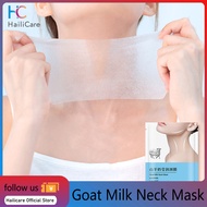 Hailicare Goat Milk Neck Mask Fade Neck Wrinkles Patch Moisturizing Neck Care Cream Nourishes Skin and Relieves Dryness