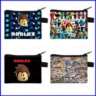 GS4 Cartoon Roblox Kids Coin Purse Wallet Keychain Zipper Pouch Kids Wallet Card Coin Purses Handbag