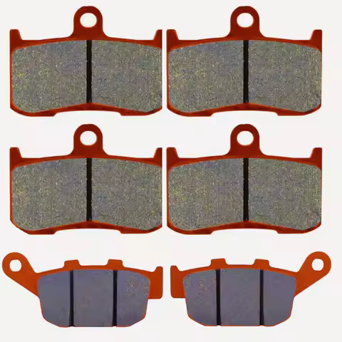Motor Brake Pad Kit Fit for Z800 E 13-16 Z900 ZR900 17-20 Fit for Daytona 650 06-08 Street Tripe R67