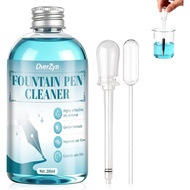 Fountain Pen Cleaning Kit, Fountain Cleaner with Pen Nibs Cleaner High-Efficiency Flushing Improve C