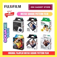 Fujifilm Instax Square Pattern Film | 10 Sheets | Original Fujifilm Instax Square Film