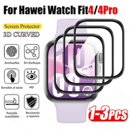 1-3PCS For Huawei Watch Fit 4 4Pro 3 Screen Protector 3D Curved Protective Film For Huawei Watch Fit