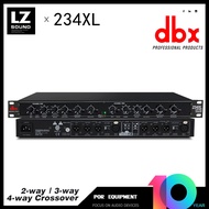 DBX 234XL Stereo 2 way / 3 way / mono 4 way Crossover crosover audio control audio interface