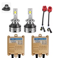 EZ online ชุดหลอดไฟหน้ารถยนต์ LED D2S  หลอดไฟ+บัลลาสต์ 55W+ซ็อกเก็ต เป็นชุด1คู่ มีค่าสี 6000K