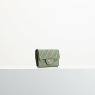 Chanel cf卡包墨綠
