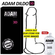 Adam Dildo sex toy for girl dildo for woman man male fake G-Spot Masturbator (Skin color) No vibrator  - Batang Palsu