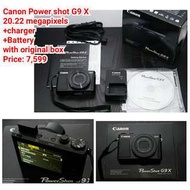 Canon Power shot G9 X