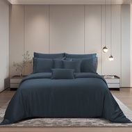 Bộ ga và Vỏ gối Akemi Tencel Lyocell Earnest Enderby và Vertica Collection gồm 5 món (King / Queen)