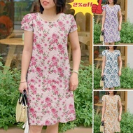 dresss formal dress korean outfit for women New Arrival 2024 Women Casual Peacock Pattern Dress  O-N