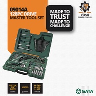 SATA TOOL | 09014A SATA 128PC 1/4", 1/2" & 3/8" DRIVE MASTER TOOL SET