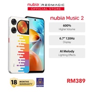 [NEW] Nubia Music 2 4G 8(4+4)GB+128GB Smartphone 50MP AI Camera I 6.7" HD+ 120Hz I 5000mAh I Triple 