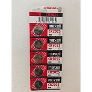 CR2025 Original Maxell Lithium Coin Cell Battery