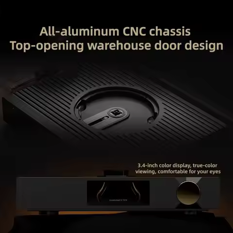 CD Player Transport HiFi Audio Flagship High-End SACD/CD Transport True DSD Support I2S USB AES EBU 