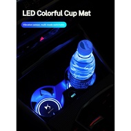 7 Color Car LED Cup Holder Lights For DS DS3 DS4 DS5 DS6 DS7