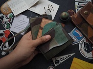 隨身悠遊卡夾卡包卡套 純手工牛皮 客製化刻字禮物 訂製顏色款式