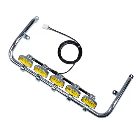 RC Dump Truck LED Roof Spotlight Lamp for 1/14 Tamiya SCANIA 770S 56368 VOLVO BENZ Arocs MAN TGX Car