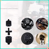 WU 2pcs 1 4 -20 Male to M4 M5 M6 M8 M10 Male Threaded Screws Tripod Converter Screw